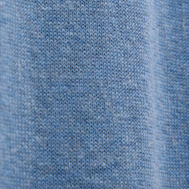 Organic Cotton Cashmere Polo in Denim | James Perse Los Angeles