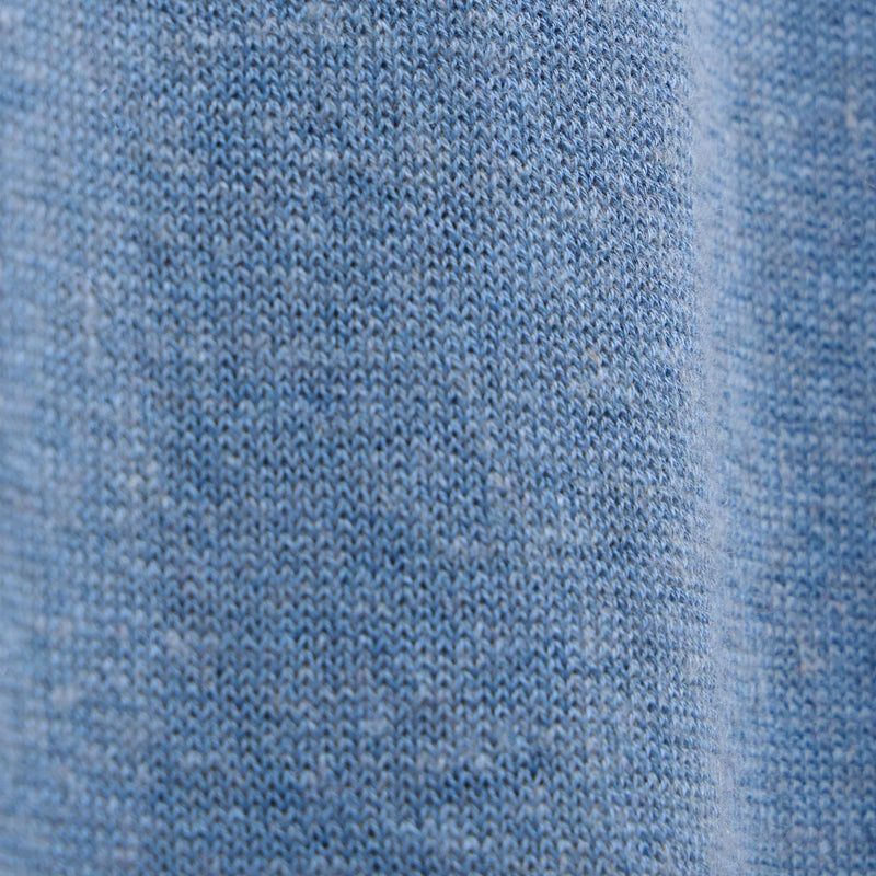 Organic Cotton Cashmere Polo in Denim | James Perse Los Angeles