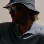 Cotton Cashmere Polo in Sky Blue | James Perse Los Angeles
