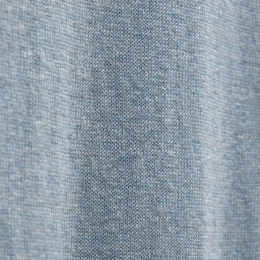 Cotton Cashmere Polo in Sky Blue | James Perse Los Angeles