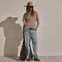 Cotton Cashmere Polo in Warm Brown | James Perse Los Angeles