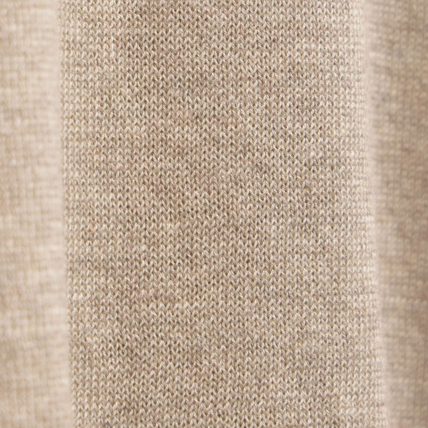 Organic Cotton Cashmere Polo in Wheat | James Perse Los Angeles
