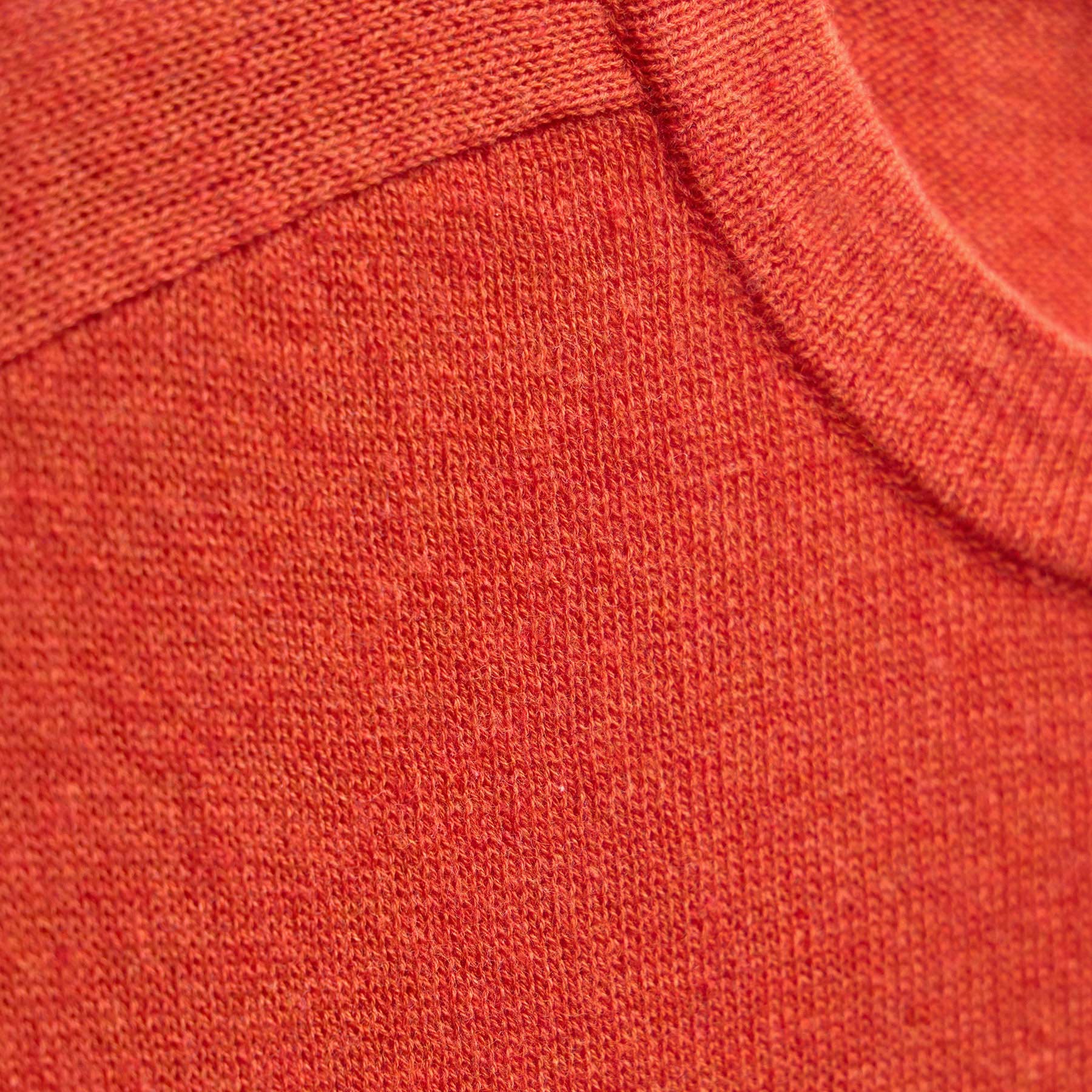 Organic Cotton Cashmere Raglan Crew in Blood Orange | James Perse Los Angeles