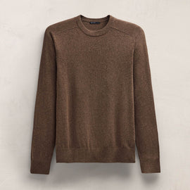 Organic Cotton Cashmere Raglan Crew in Brownstone | James Perse Los Angeles