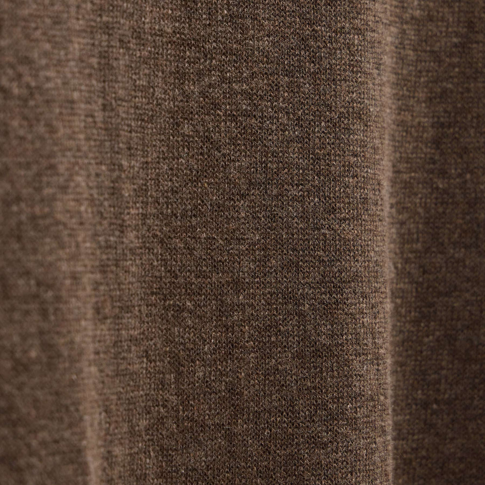 Organic Cotton Cashmere Raglan Crew in Brownstone | James Perse Los Angeles