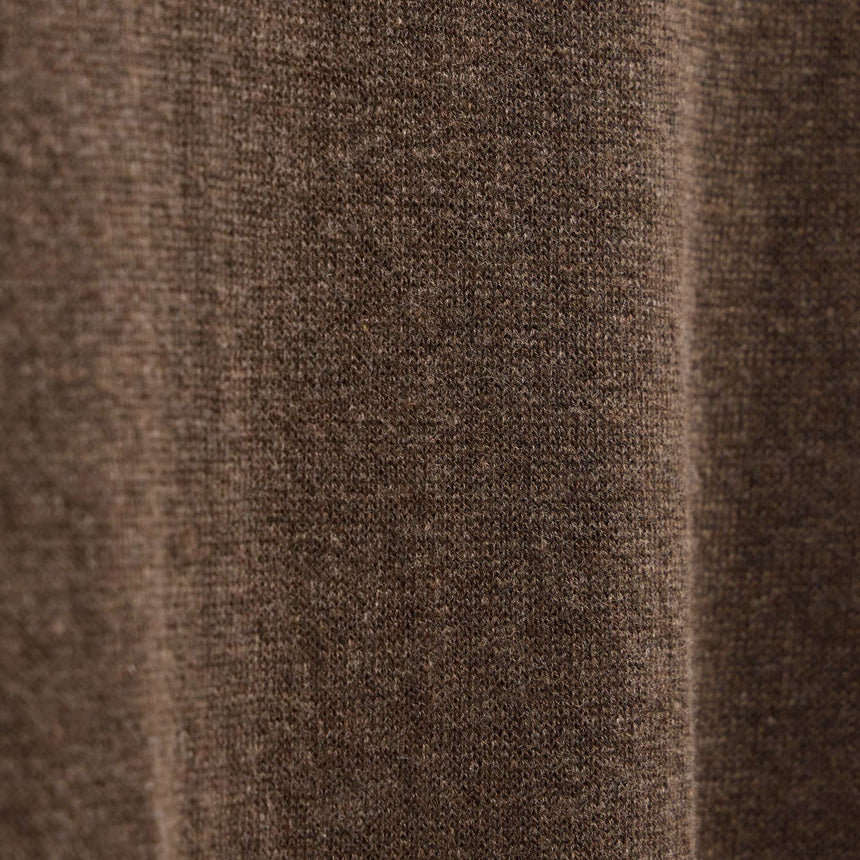 Organic Cotton Cashmere Raglan Crew in Brownstone | James Perse Los Angeles
