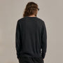 Cotton Cashmere Raglan Crew in Coal | James Perse Los Angeles