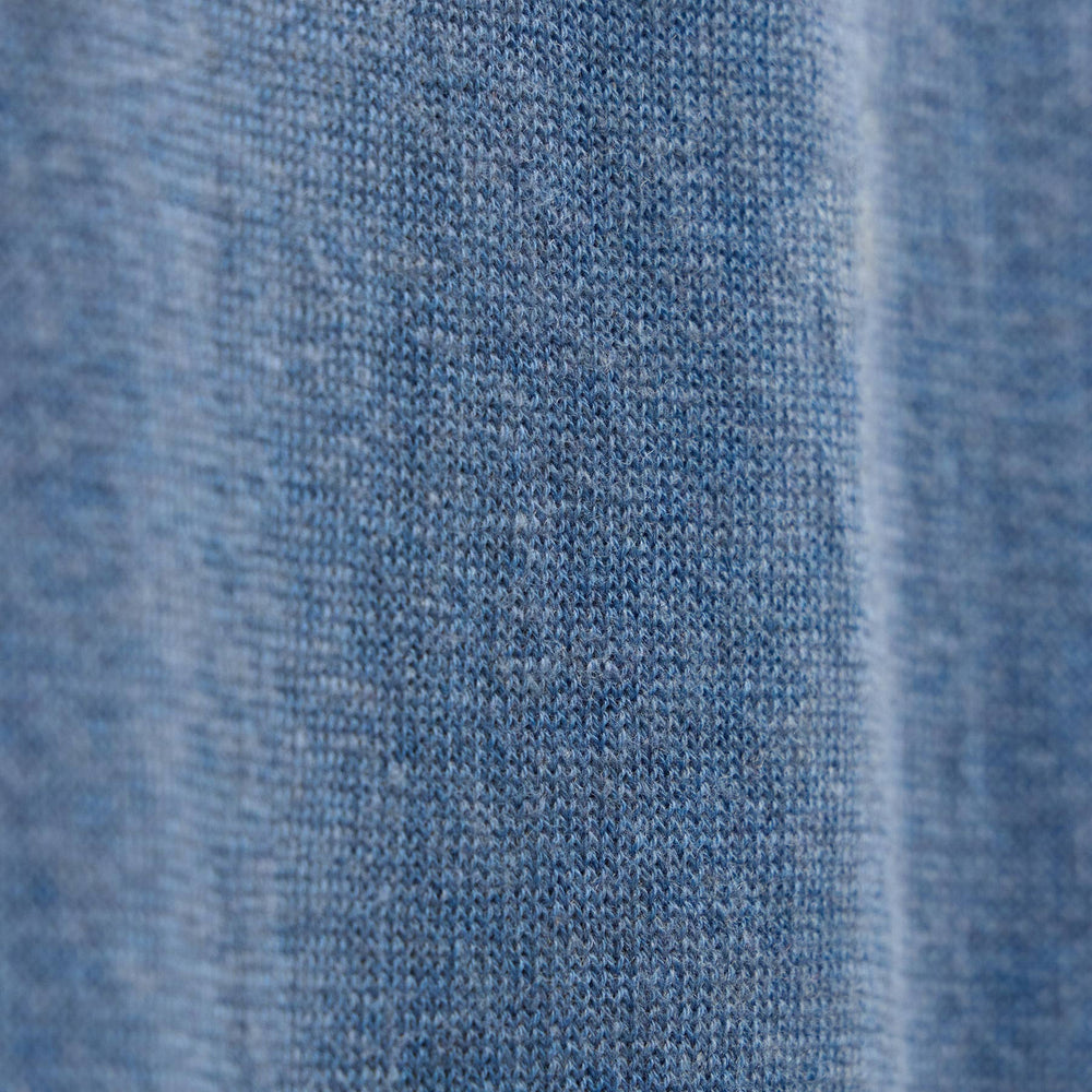 Organic Cotton Cashmere Raglan Crew in Denim | James Perse Los Angeles