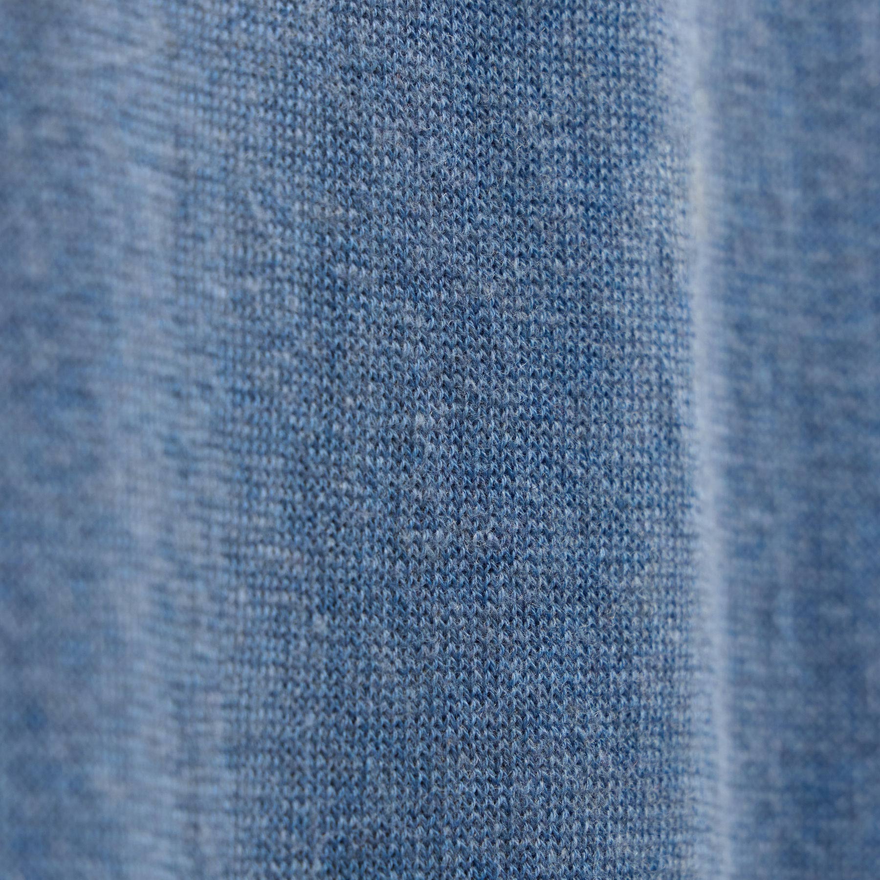 Organic Cotton Cashmere Raglan Crew in Denim | James Perse Los Angeles