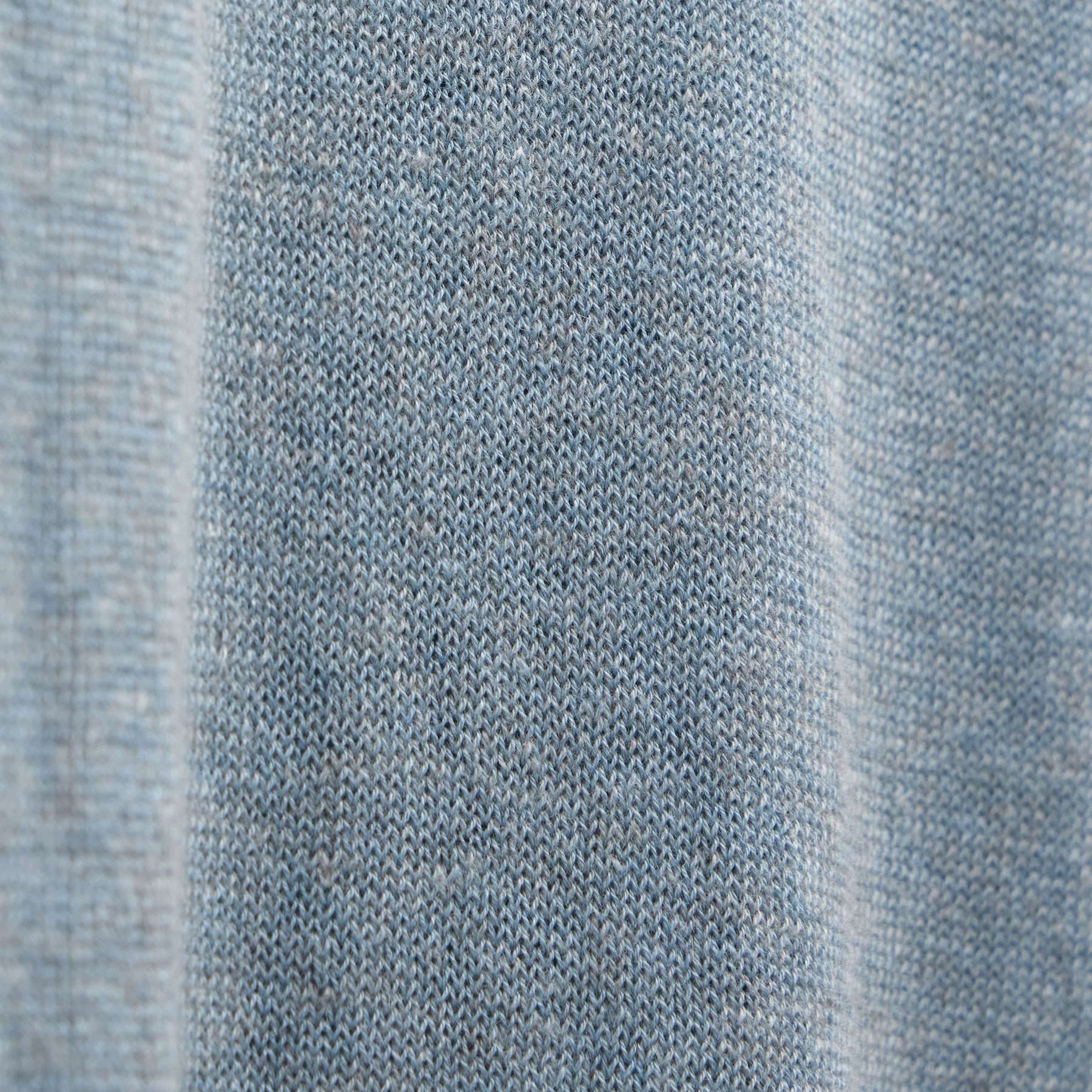 Cotton Cashmere Raglan Crew in Sky Blue | James Perse Los Angeles