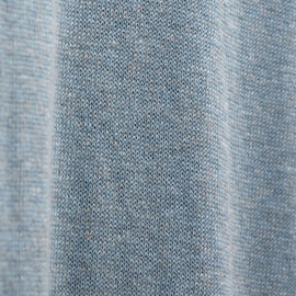 Cotton Cashmere Raglan Crew in Sky Blue | James Perse Los Angeles