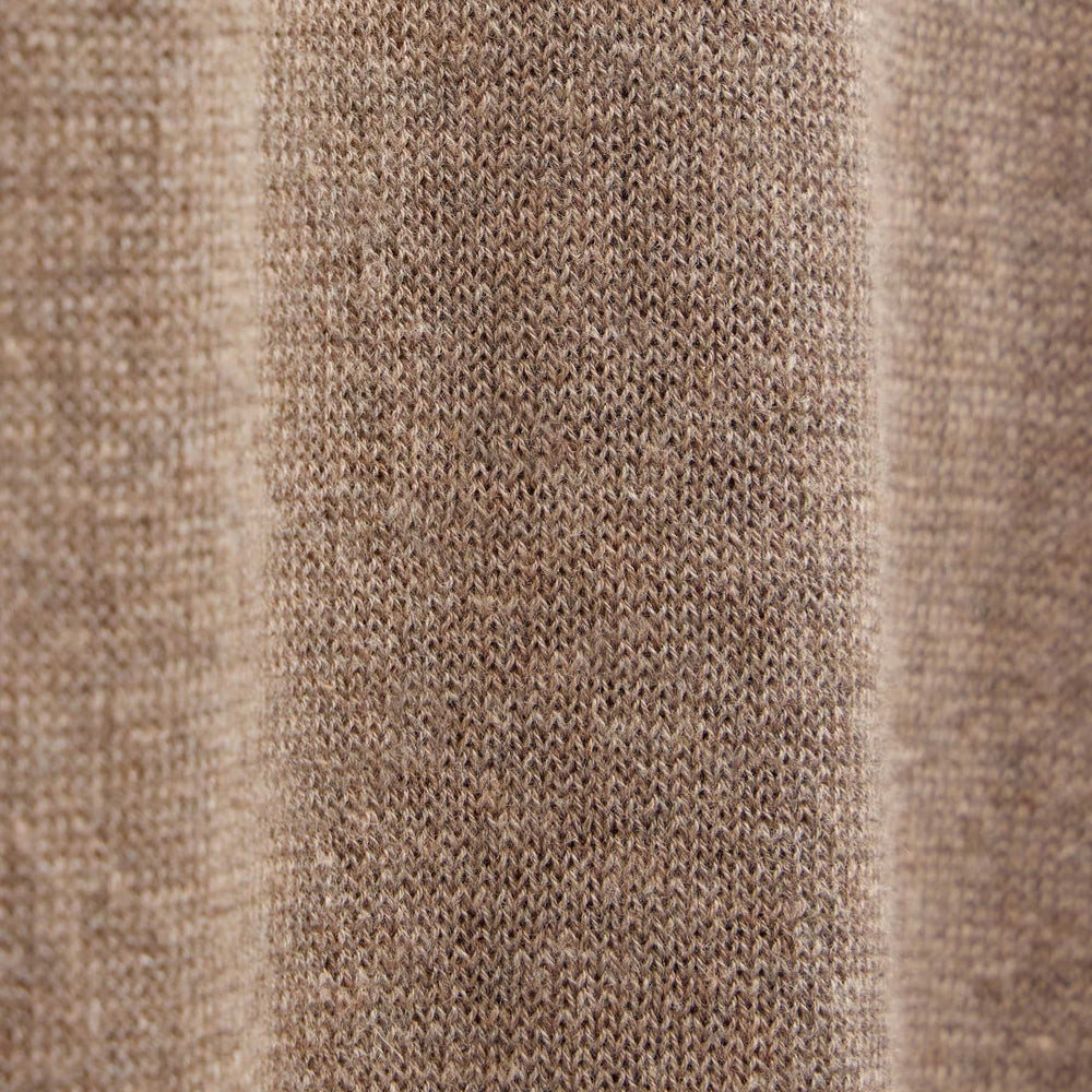 Cotton Cashmere Raglan Crew in Warm Brown | James Perse Los Angeles