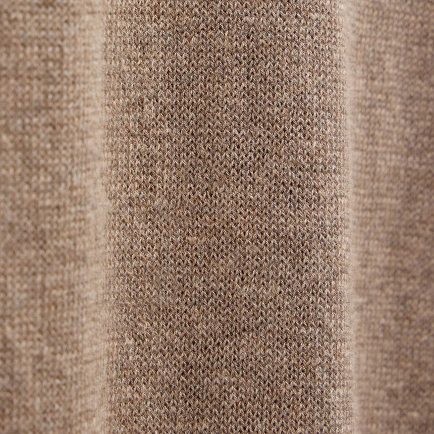 Cotton Cashmere Raglan Crew in Warm Brown | James Perse Los Angeles