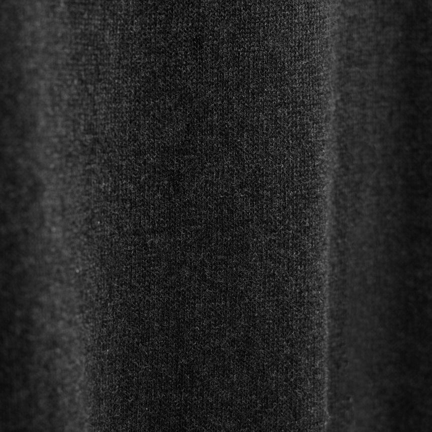 Organic Cotton Cashmere Half Zip in Coal | James Perse Los Angeles