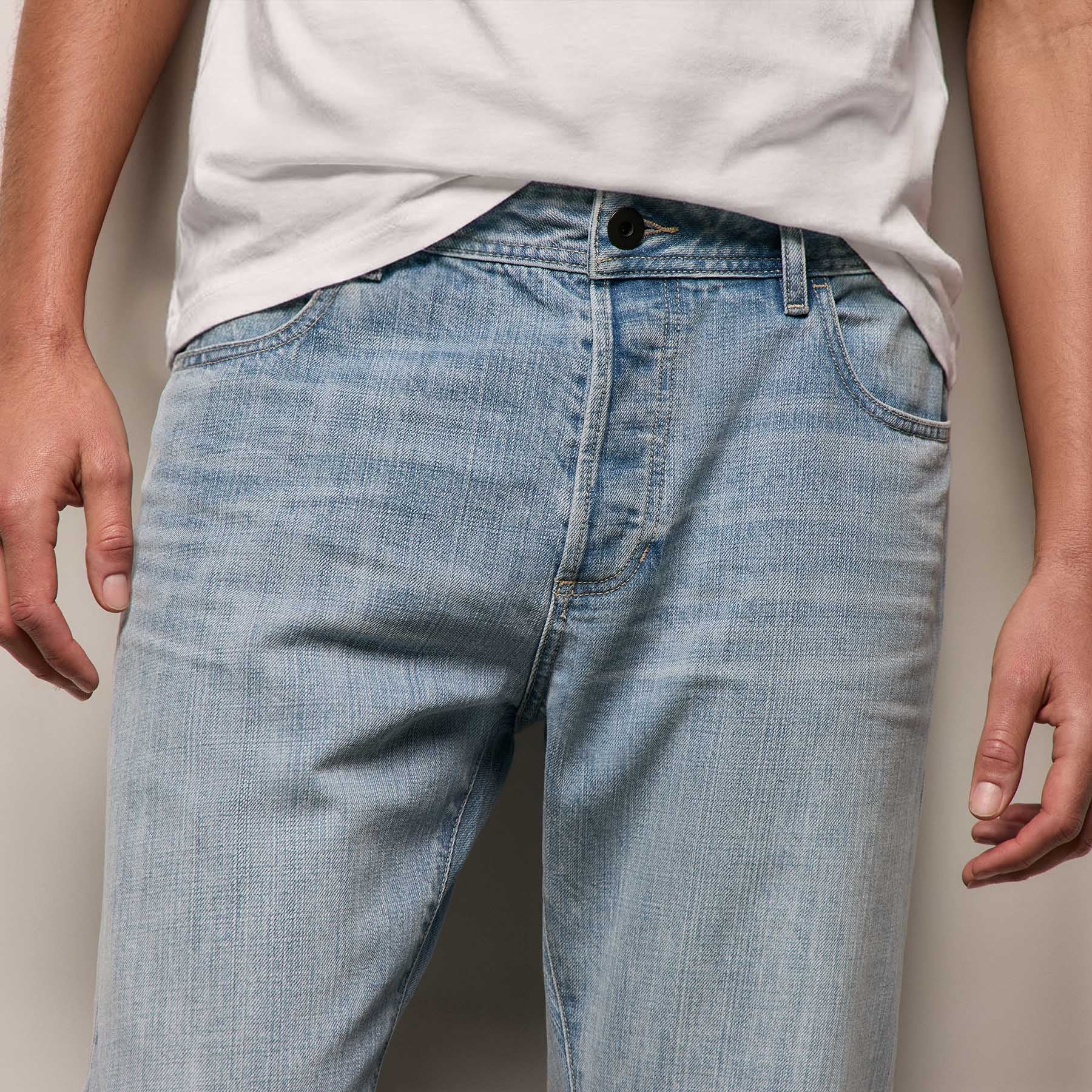 Classic Denim Pant in Light Wash | James Perse Los Angeles