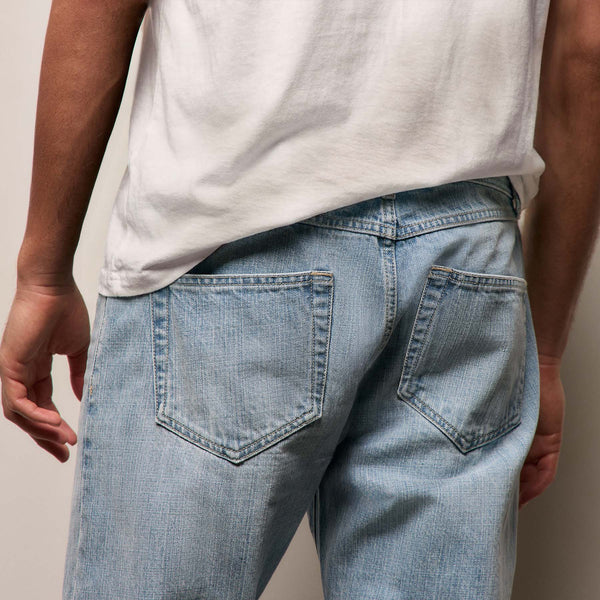 Classic Denim Pant in Light Wash | James Perse Los Angeles