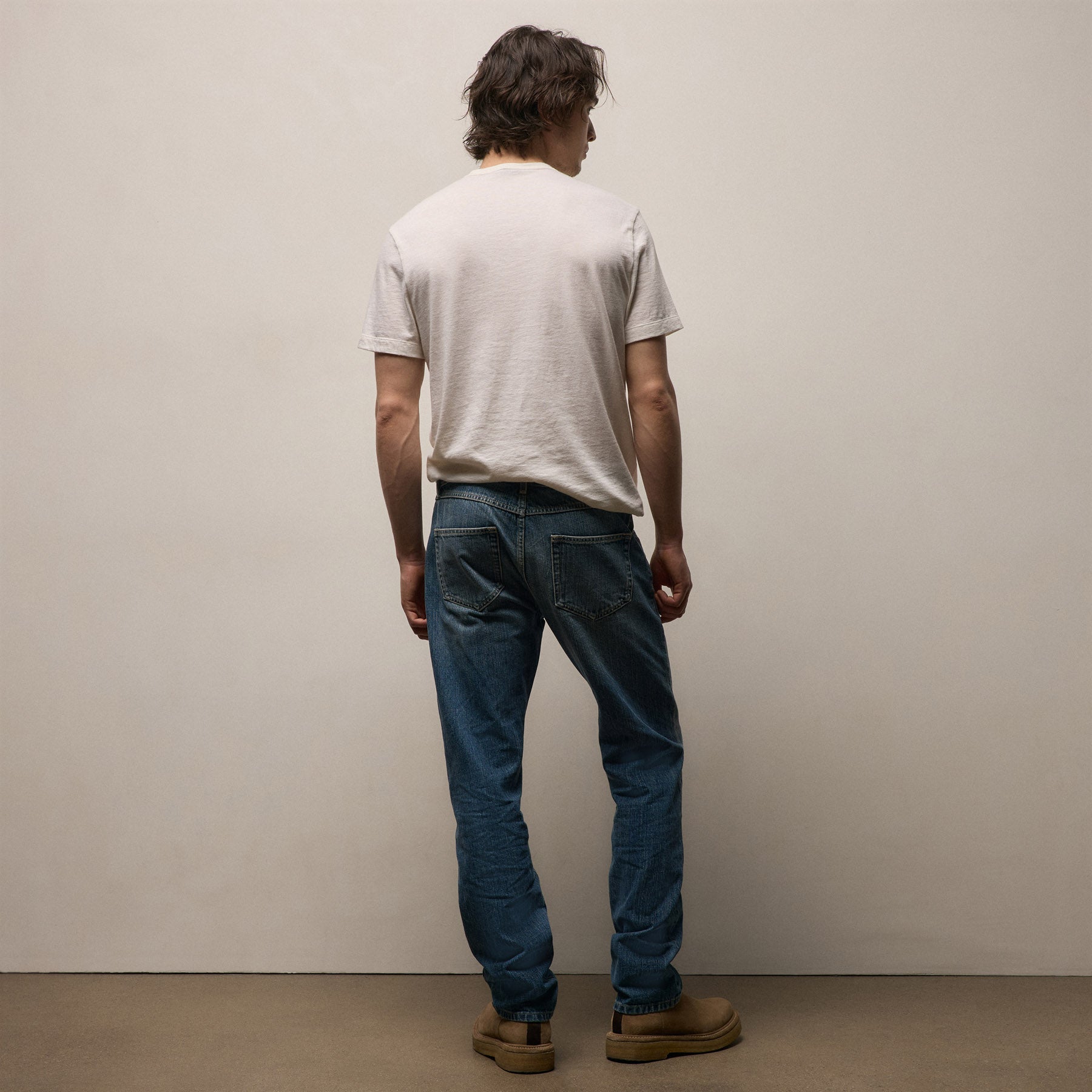 Classic Denim Pant in Medium Wash | James Perse Los Angeles