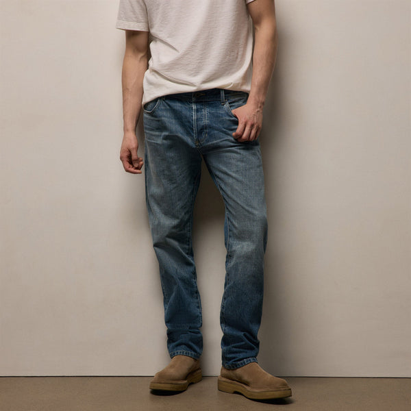 Classic Denim Pant in Medium Wash | James Perse Los Angeles
