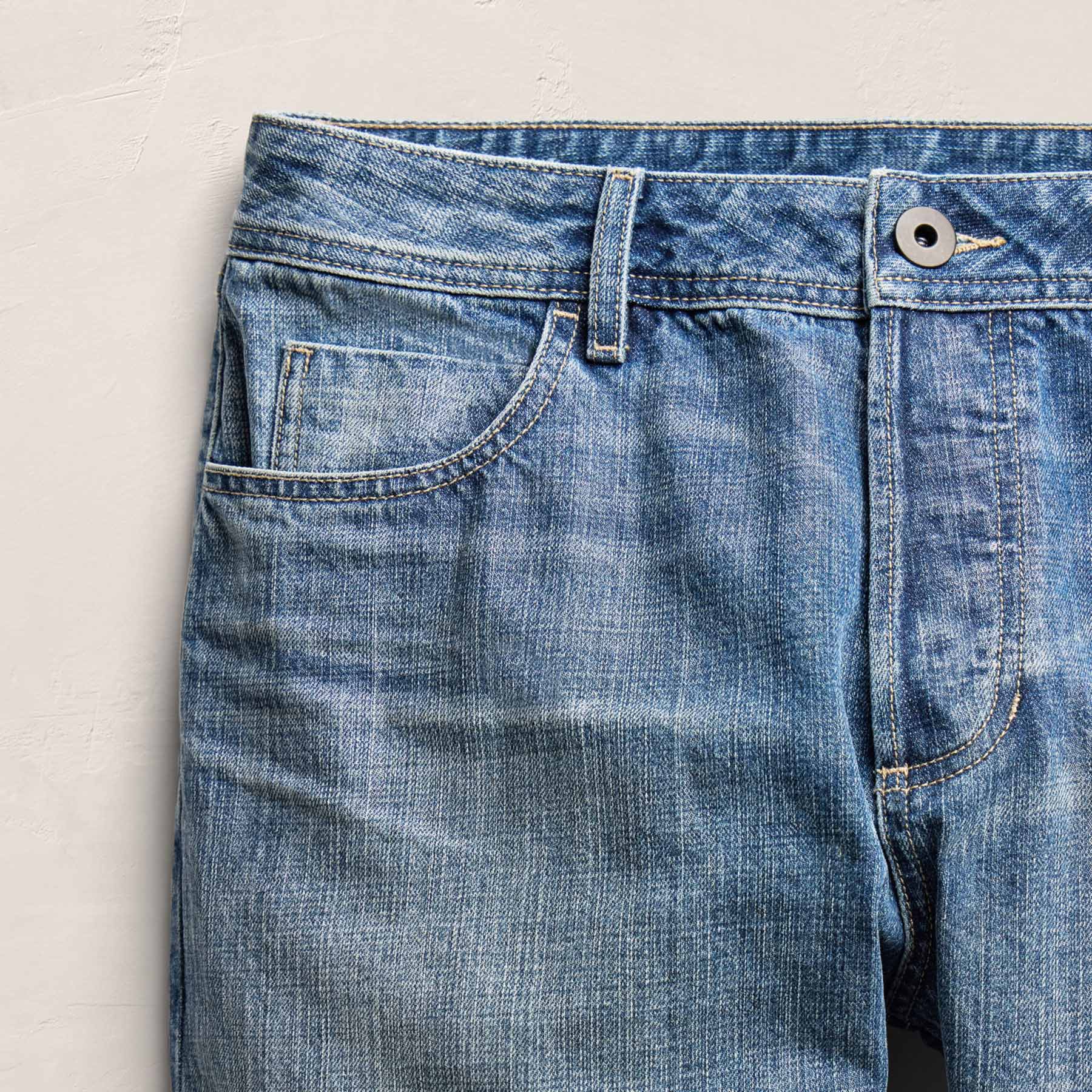 Classic Denim Pant in Medium Wash | James Perse Los Angeles