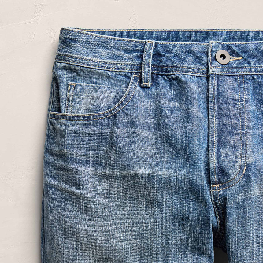 Classic Denim Pant in Medium Wash | James Perse Los Angeles