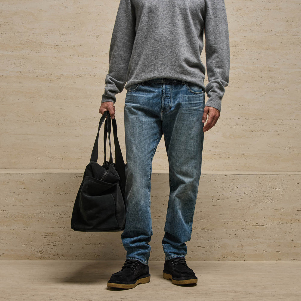 Classic Denim Pant in Medium Wash | James Perse Los Angeles