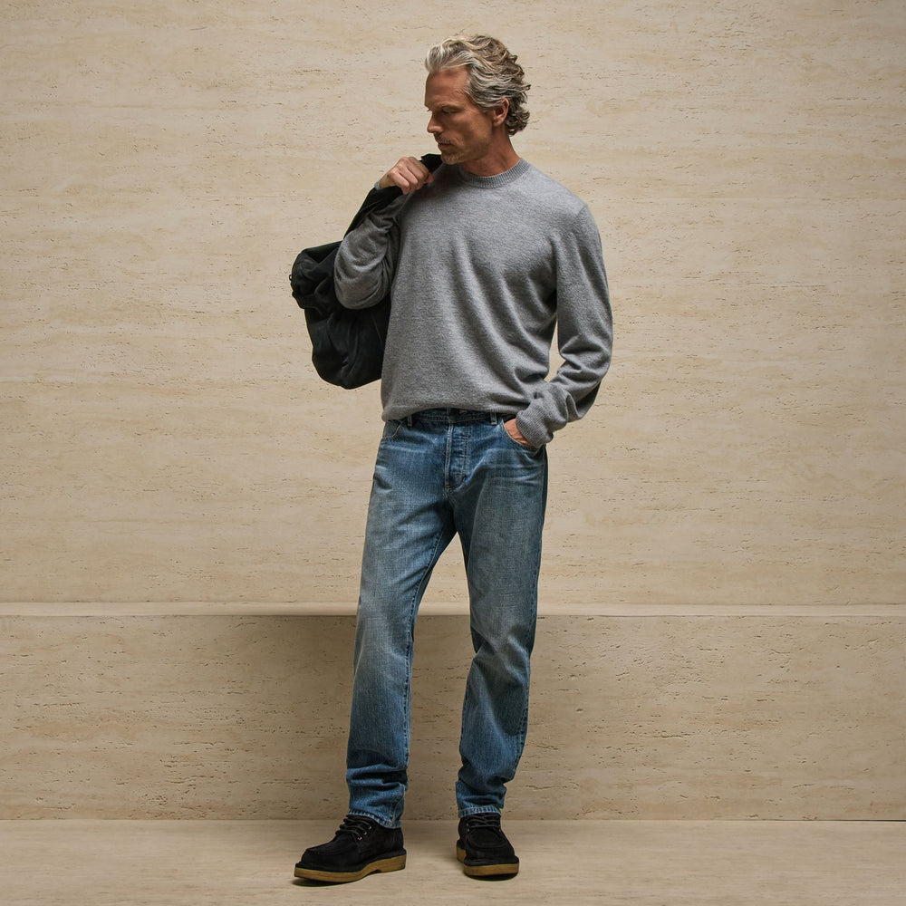 Classic Denim Pant in Medium Wash | James Perse Los Angeles