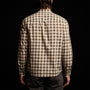 Cotton Plaid Shirt in Mineral/Jungle | James Perse Los Angeles