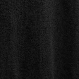 Soft Featherweight Cashmere Crew in Black | James Perse Los Angeles