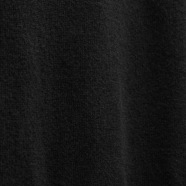 Soft Featherweight Cashmere Crew in Black | James Perse Los Angeles