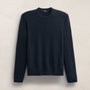 Soft Featherweight Cashmere Crew in Coal | James Perse Los Angeles