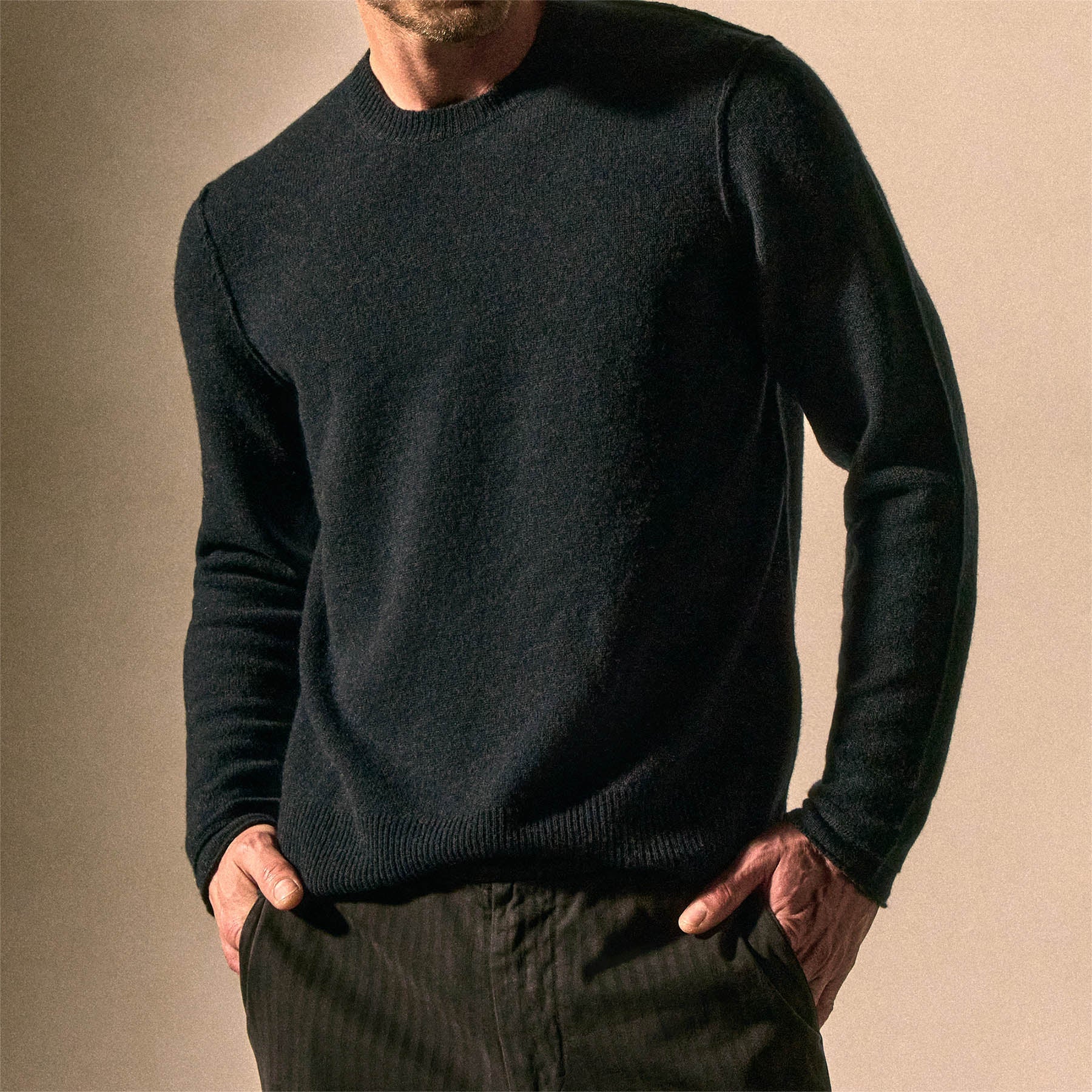 Soft Featherweight Cashmere Crew