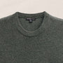 Soft Featherweight Cashmere Crew in Dark Olive | James Perse Los Angeles