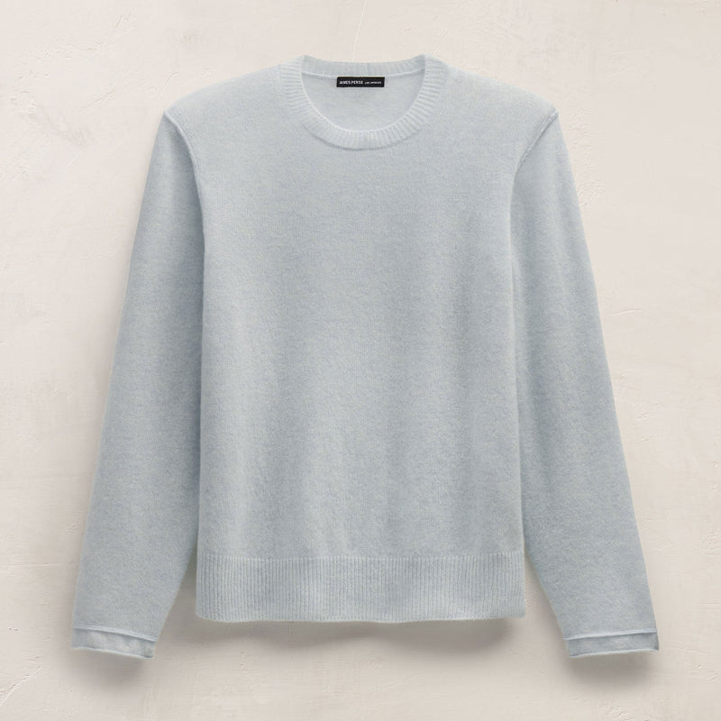 Men's Soft Featherweight Cashmere Crew Gift Set - Grey Glacier/Light Beige