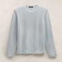 Soft Featherweight Cashmere Crew in Grey Glacier | James Perse Los Angeles