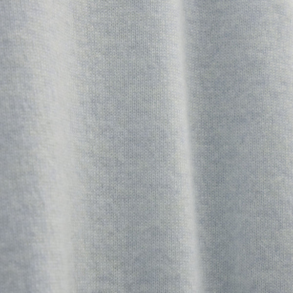 Soft Featherweight Cashmere Crew in Grey Glacier | James Perse Los Angeles