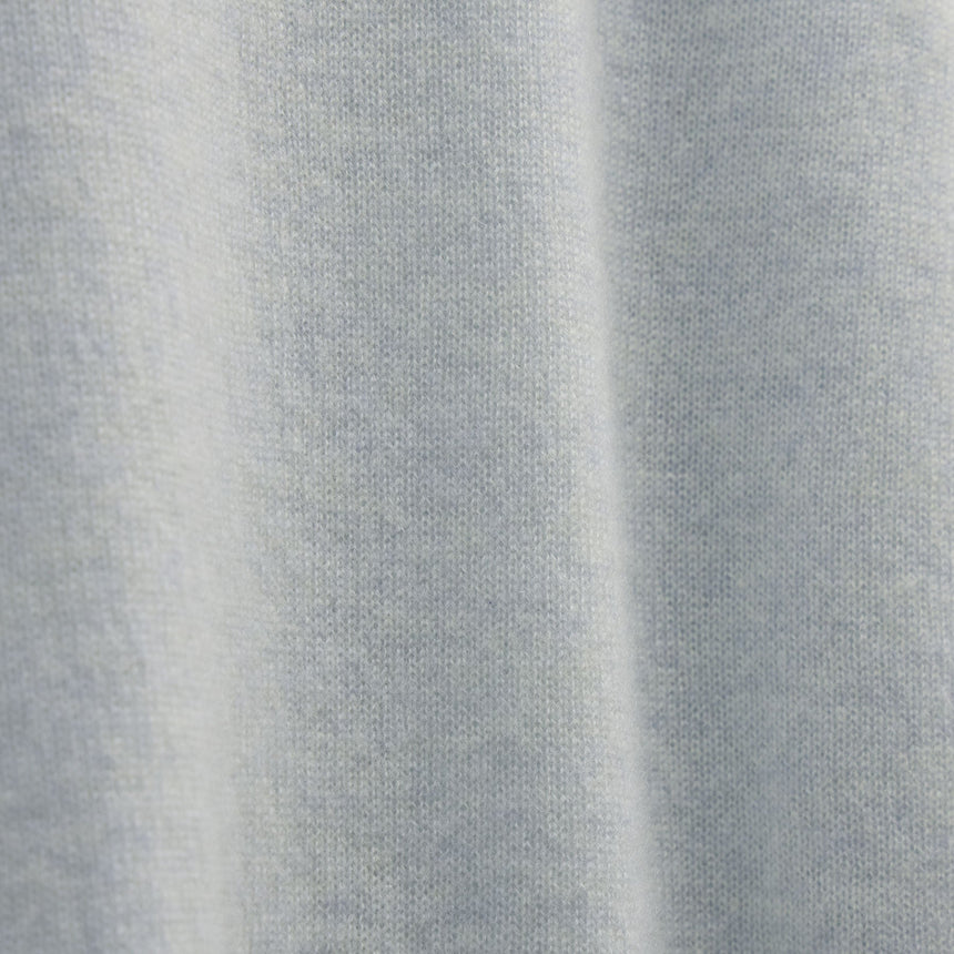 Soft Featherweight Cashmere Crew in Grey Glacier | James Perse Los Angeles