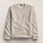 Soft Featherweight Cashmere Crew in Light Beige | James Perse Los Angeles
