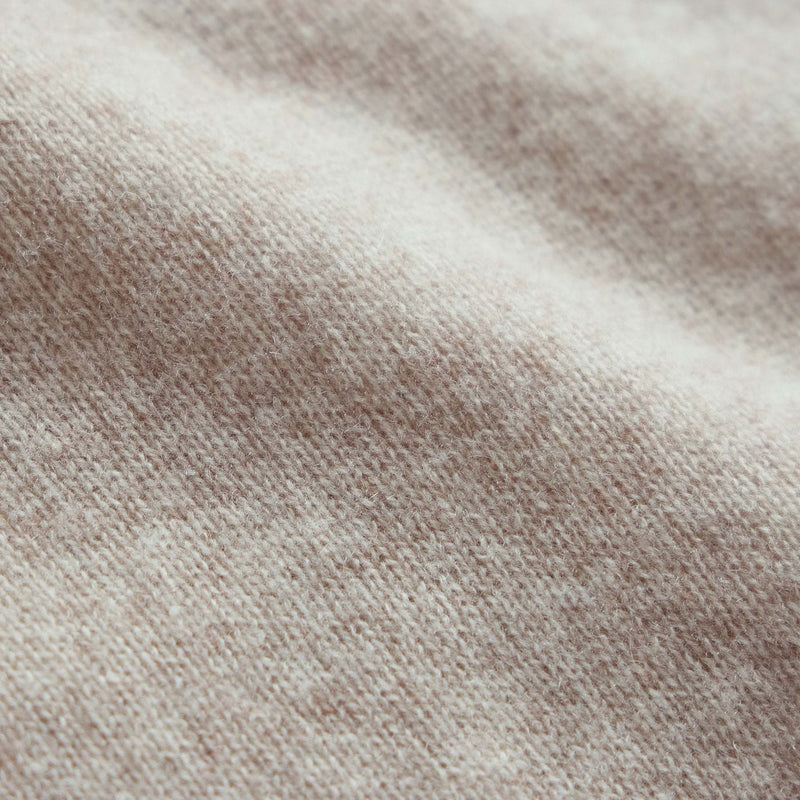 Men's Soft Featherweight Cashmere Crew Gift Set - Grey Glacier/Light Beige