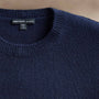 Soft Featherweight Cashmere Crew in Navy | James Perse Los Angeles