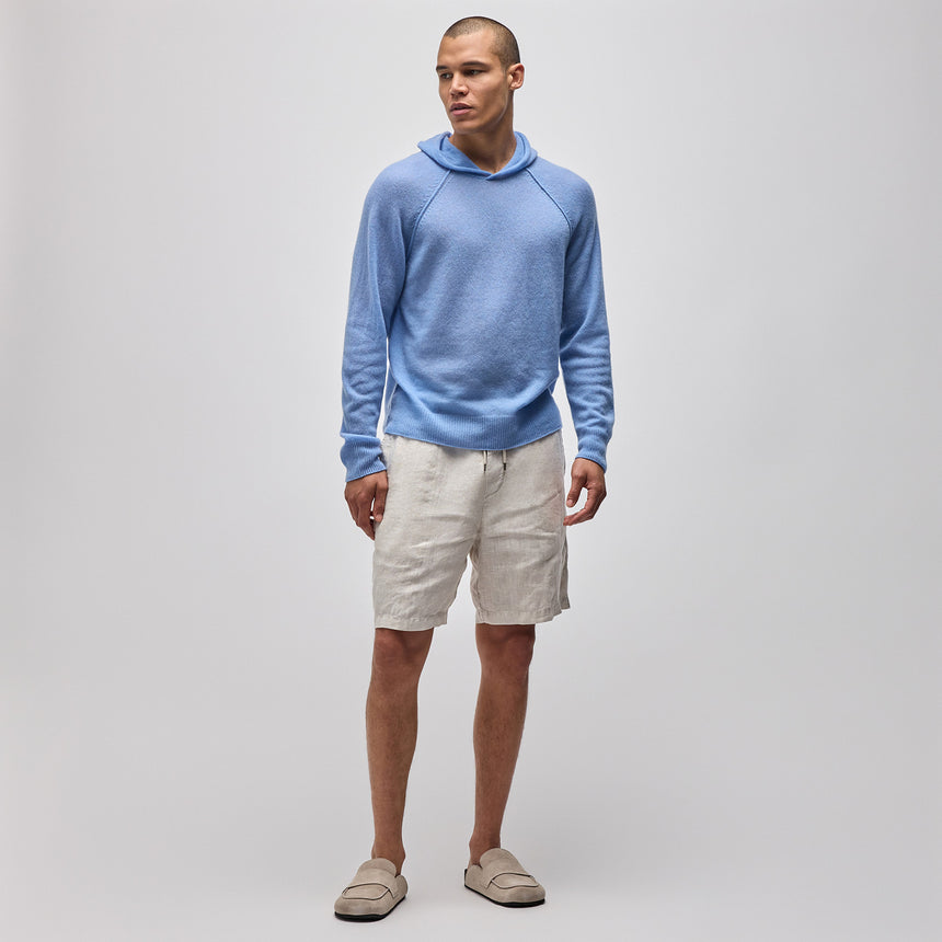 Soft Featherweight Cashmere Hoodie in Coast | James Perse Los Angeles
