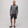 Soft Featherweight Cashmere Hoodie in Heather Grey | James Perse Los Angeles