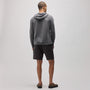 Soft Featherweight Cashmere Hoodie in Heather Grey | James Perse Los Angeles