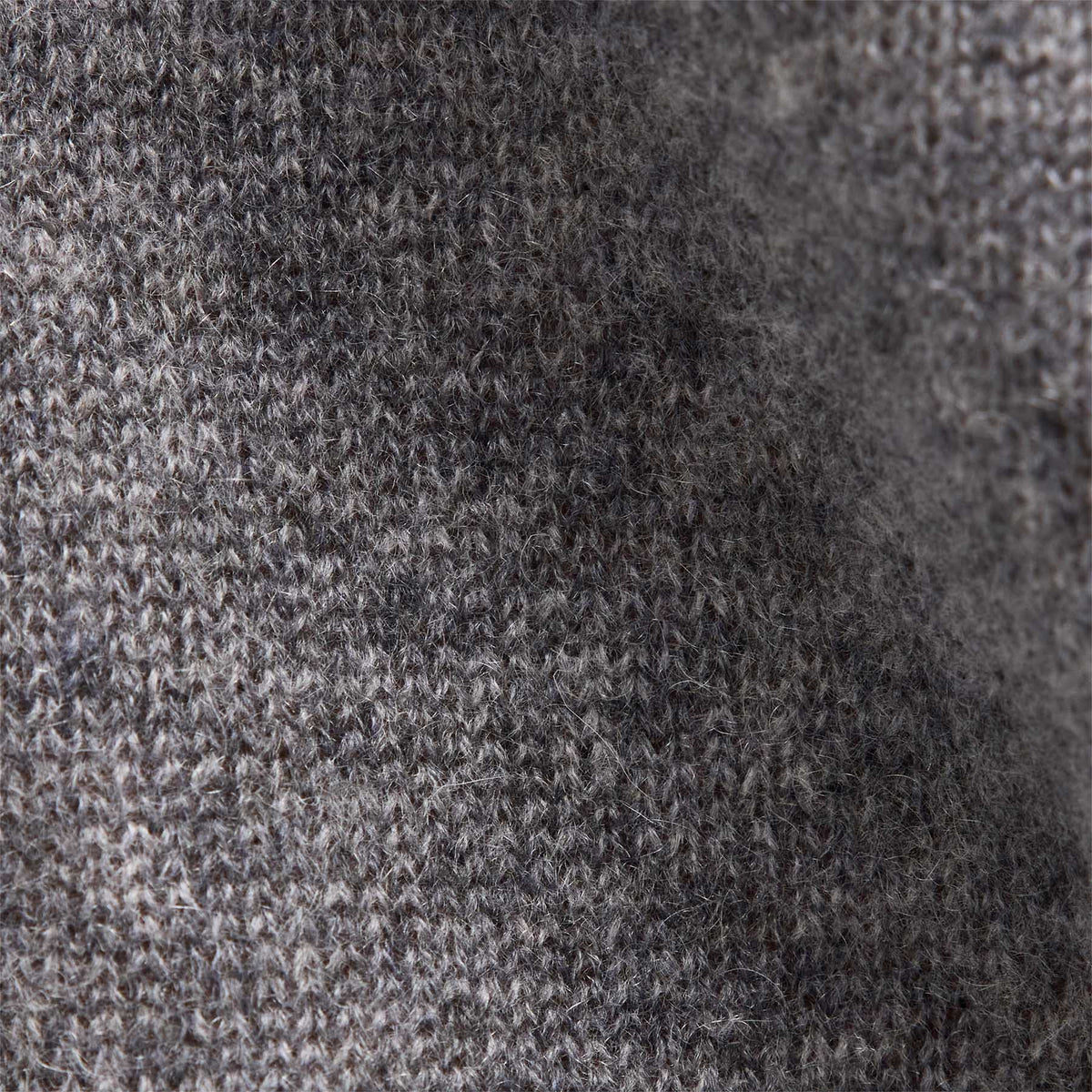 Soft Featherweight Cashmere Polo in Heather Grey | James Perse Los Angeles