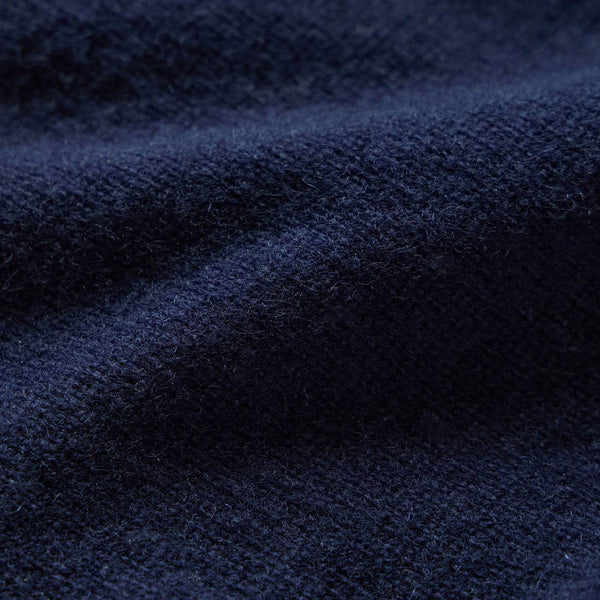 Open Knit Cashmere VinNeck in Navy | James Perse Los Angeles