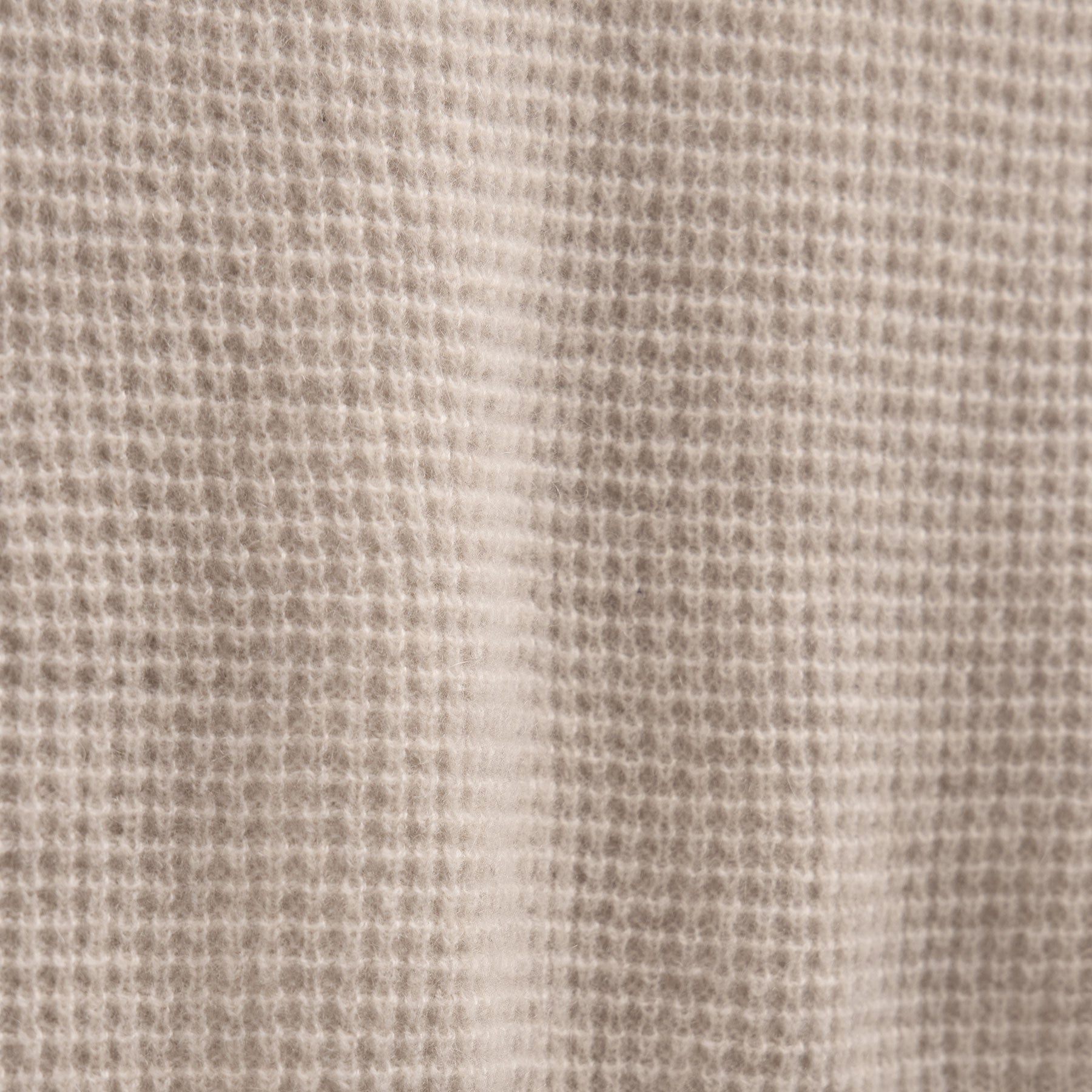 Soft Featherweight Cashmere Waffle Henley in Light Beige | James Perse Los Angeles