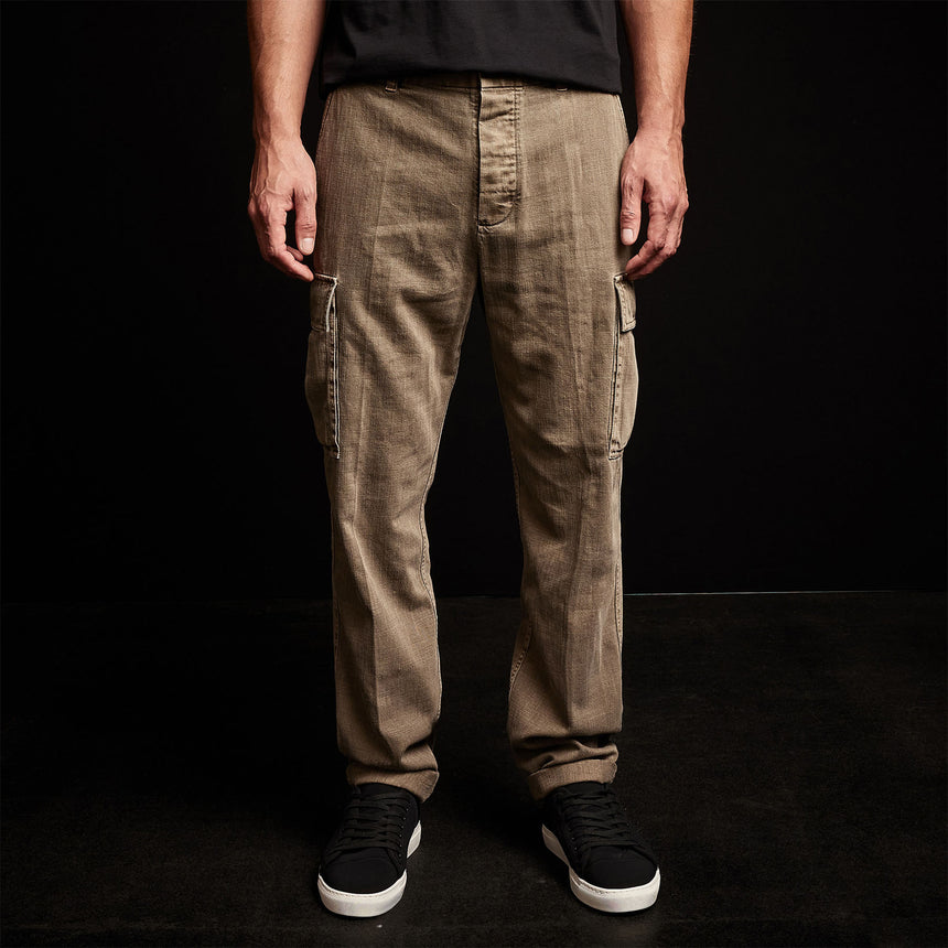 Organic Slub Cotton Cargo Pant in Ammo Pigment | James Perse Los Angeles