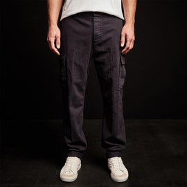 Organic Slub Cotton Cargo Pant in French Navy | James Perse Los Angeles