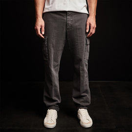 Organic Slub Cotton Cargo Pant in Magma Pigment | James Perse Los Angeles