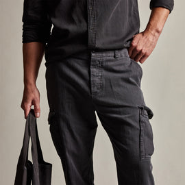 Organic Slub Cotton Cargo Pant in Magma Pigment | James Perse Los Angeles