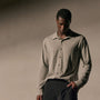Performance Supima Pique Shirt in Concrete | James Perse Los Angeles